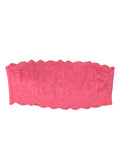 Lace Bandeau Cosabella Never Say Never Neon Rose Never1102