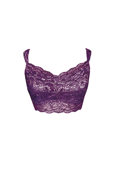 Soft Bralette "Euphoria Collection" by Tia Lyn Lingerie 9101 Plum 1
