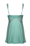 Soft Chemise Euphoria Collection by Tia Lyn Lingerie 9403 mint back