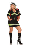 Firewoman Costume Elegant Moments Plus Size 9154X