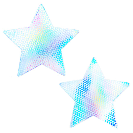 Neon Double Star Pasties